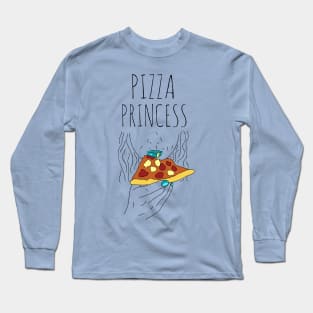 pizza princess Long Sleeve T-Shirt